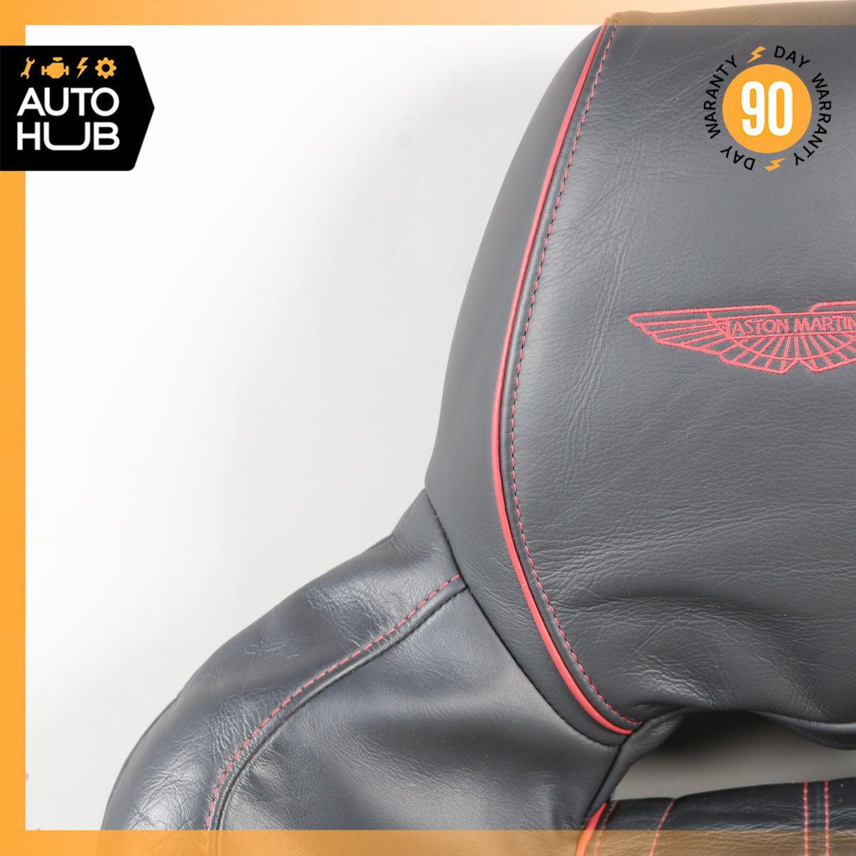 13-15 Aston Martin DB9 Front Left Driver Side Top Upper Seat Cushion OEM 35k - photo 5