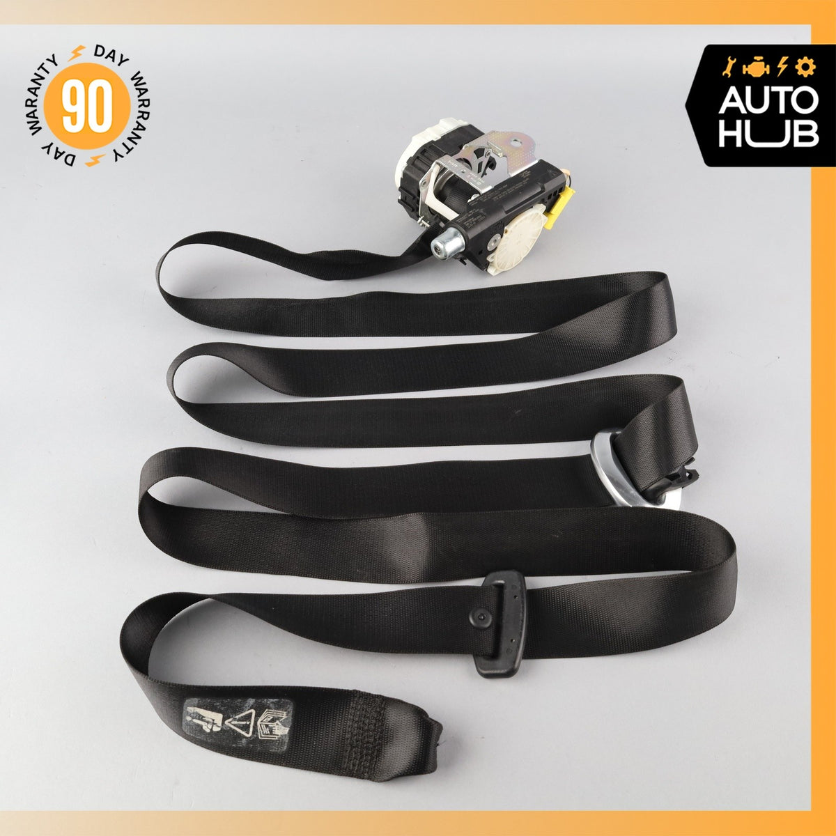 BMW E88 128i 135i Convertible Front Right Passenger Side Seatbelt Seat Belt OEM - photo 7