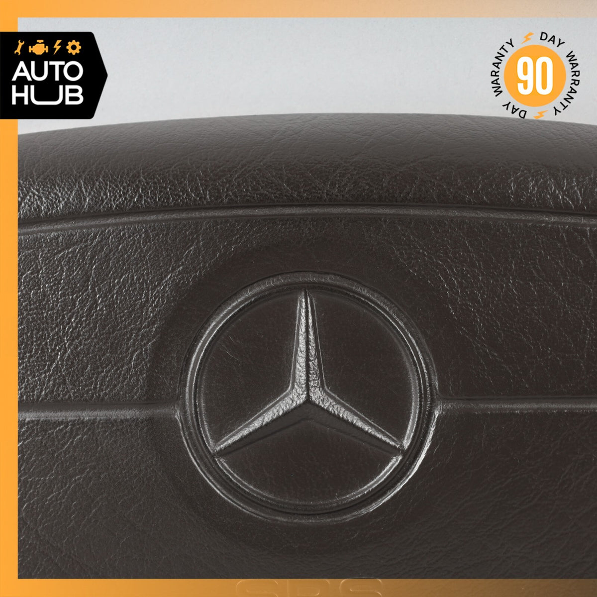 92-98 Mercedes R129 300SL SL320 Driver Steering Wheel Airbag Air Bag Brown OEM - photo 3