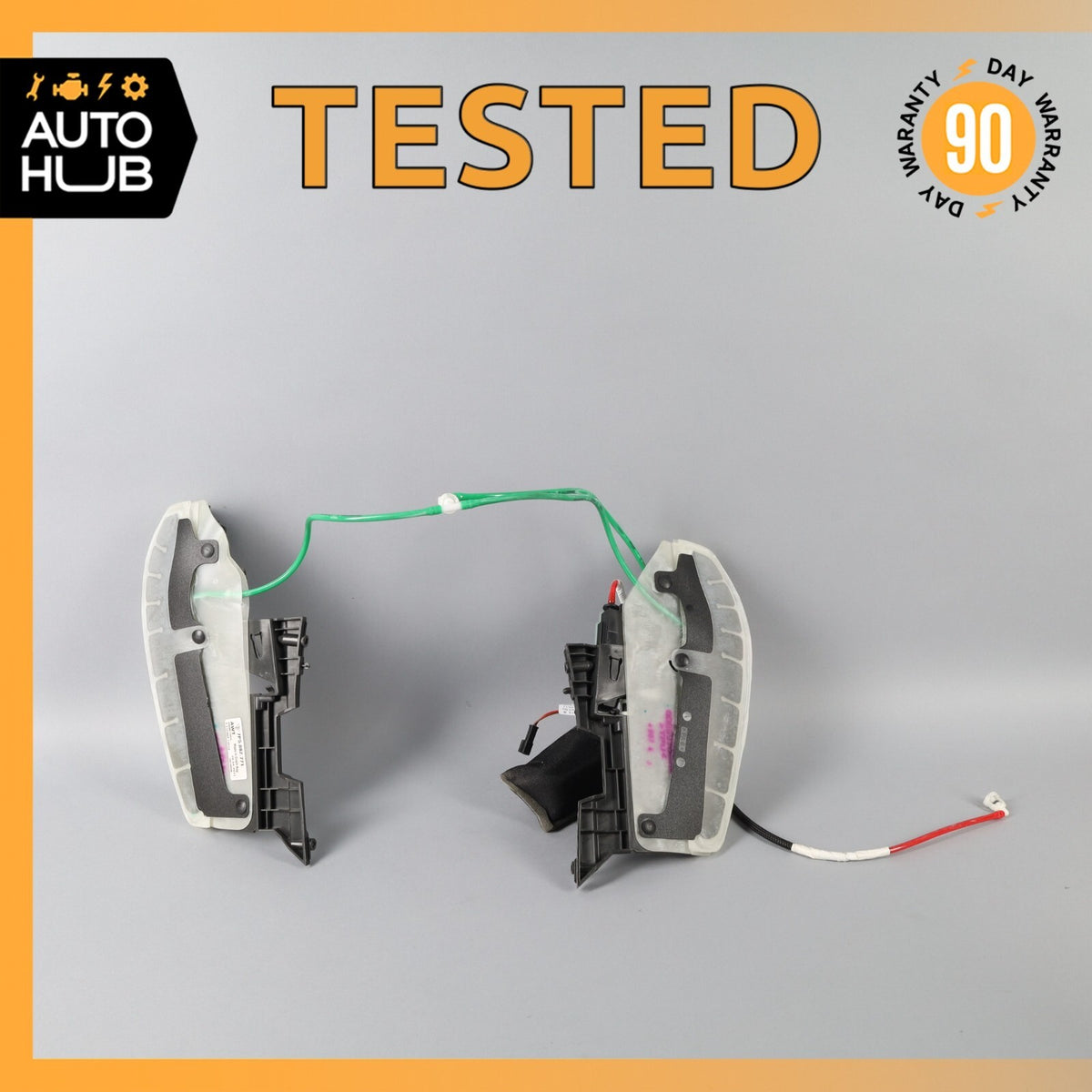 11-18 Porsche Cayenne Turbo 958 Front Right Side Lumbar Support OEM - photo 1