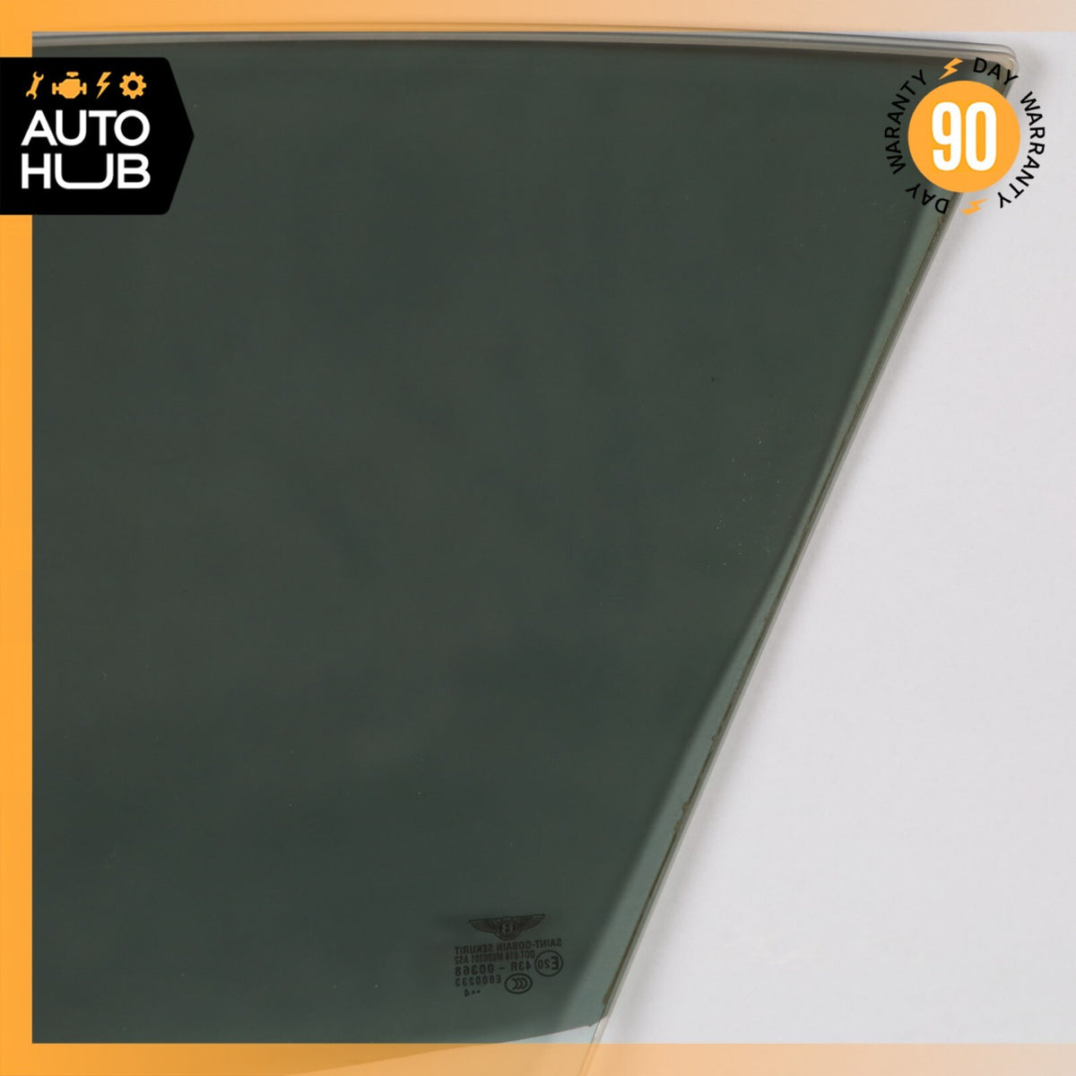 03-10 Bentley Continental GT Coupe Front Right Side Door Window Glass OEM - photo 14