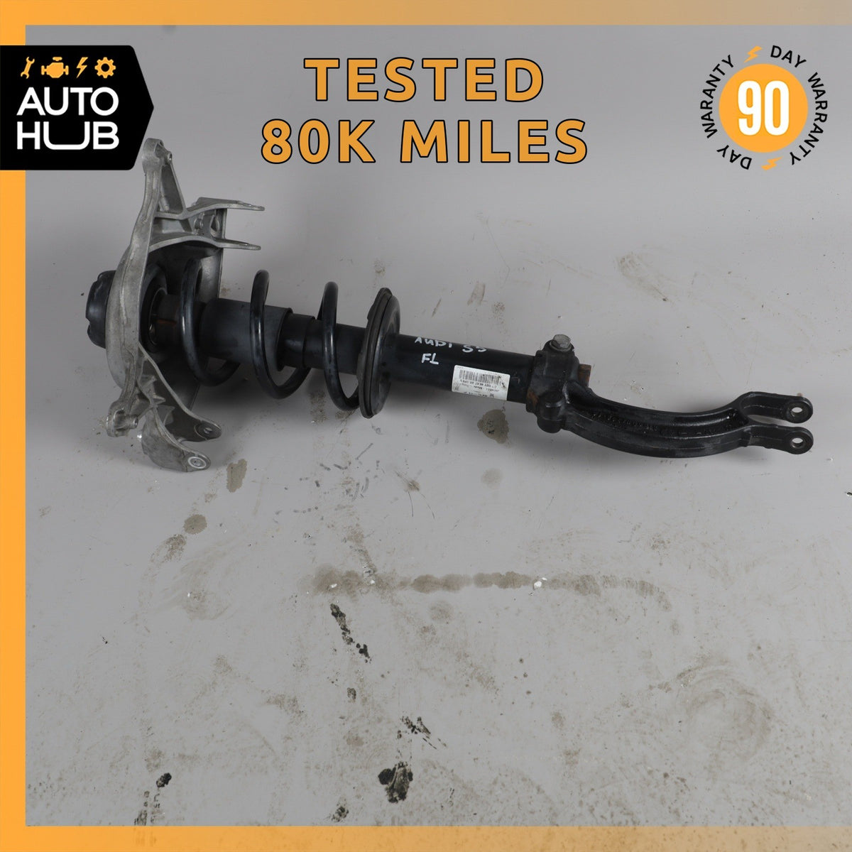 13-17 Audi B8.5 S5 A5 Front Left Shock Absorber Coil Spring Strut OEM - photo 1