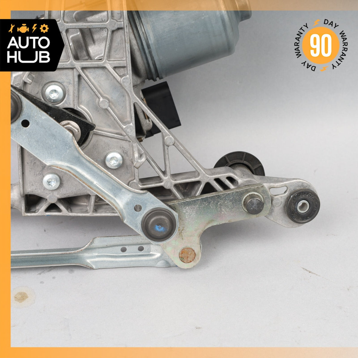17-24 Audi B9 A4 S4 Quattro Windshield Screen Wiper Motor w/ Linkage OEM 56k - photo 3