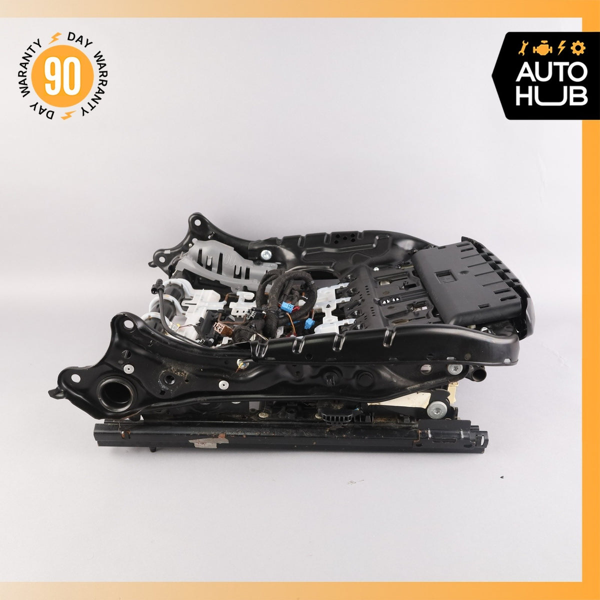 15-23 Mercedes W213 E43 GLC300 Front Left Seat Rail Track Frame w/ Motors OEM - photo 3