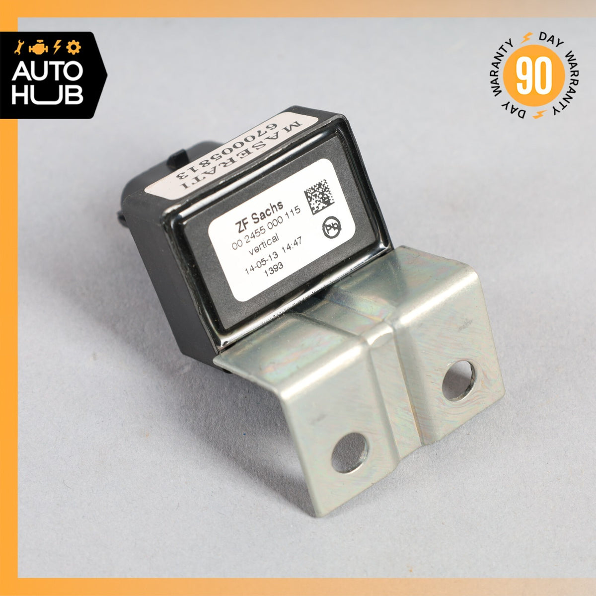 14-20 Maserati Quattroporte M156 Rear Acceleration Sensor Module Unit OEM - photo 3