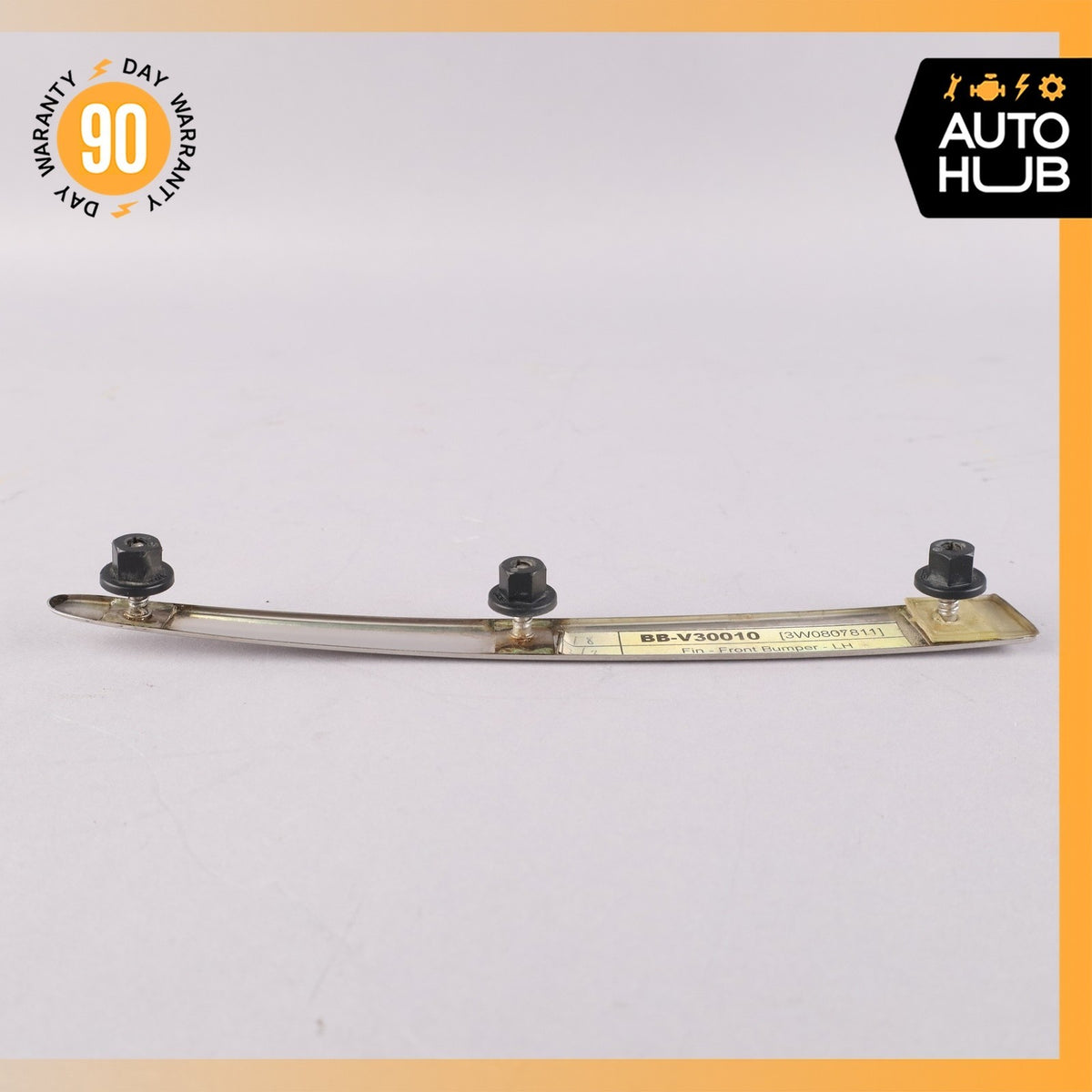03-10 Bentley Continental GTC GT Front Left Side Bumper Molding Trim OEM - photo 6