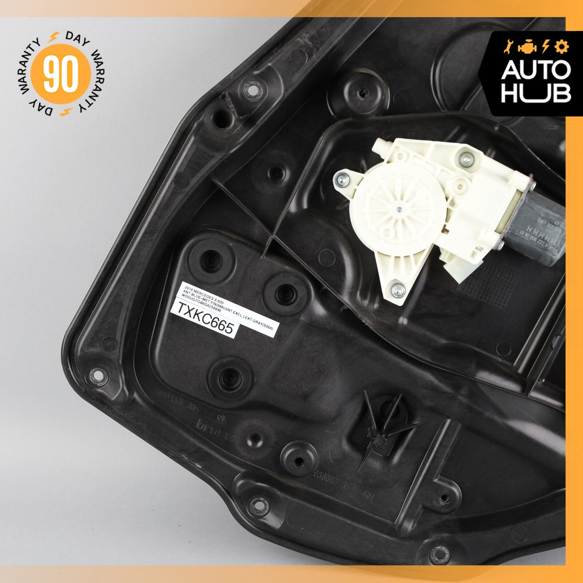 14-20 Mercedes W222 S600 S550 S63 S65 AMG Window Regulator Panel Rear Right OEM - photo 3