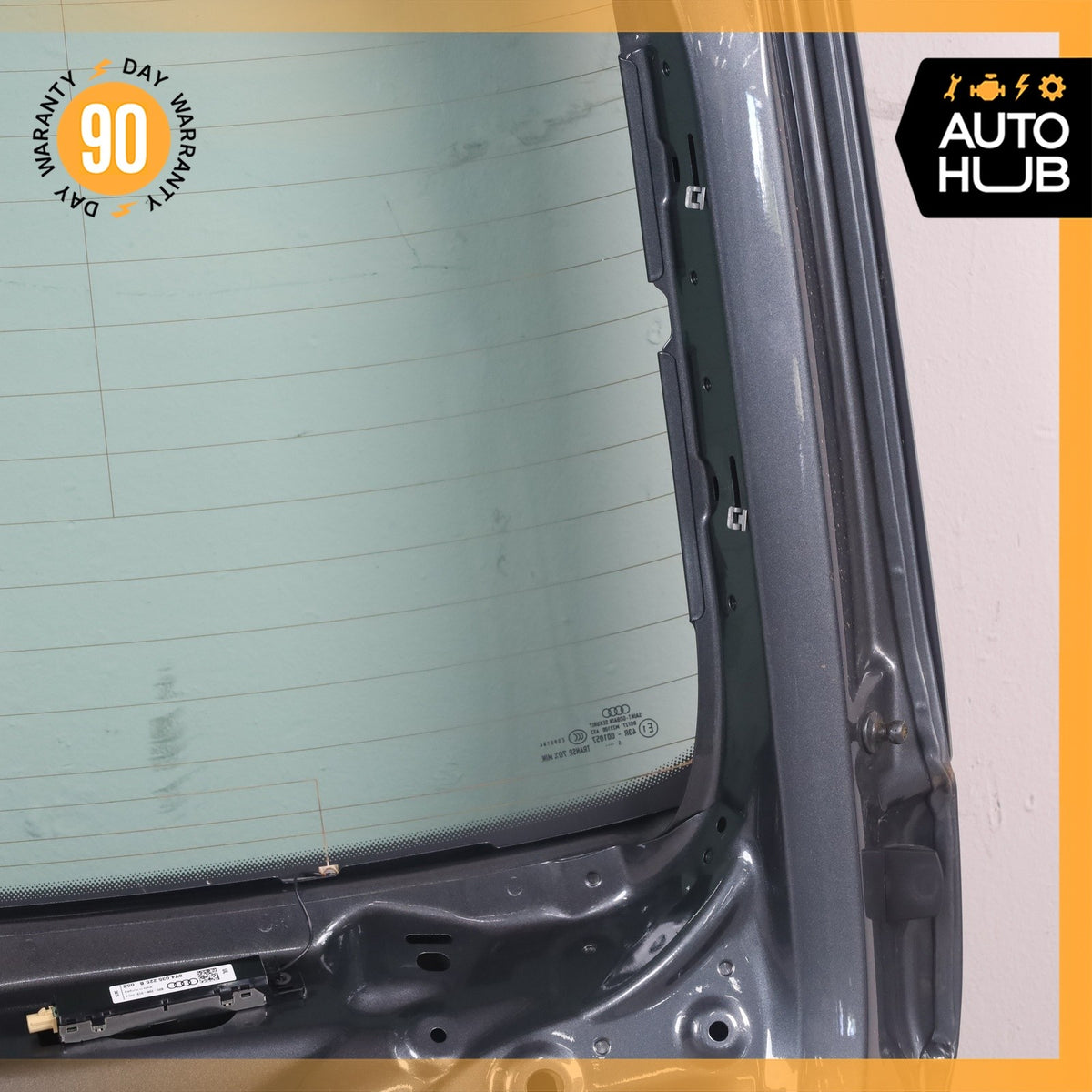 16-18 Audi 8V A3 E-Tron Trunk Lid Liftgate Tailgate Hatch Shell Gray OEM - photo 17