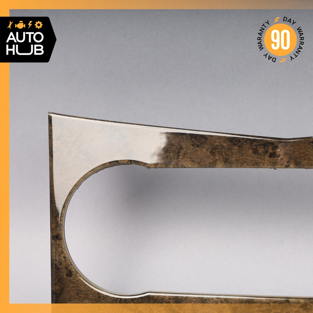 08-11 Mercedes W204 C350 C63 AMG A/C Climate Control Switch Trim Bezel Wood OEM - photo 5