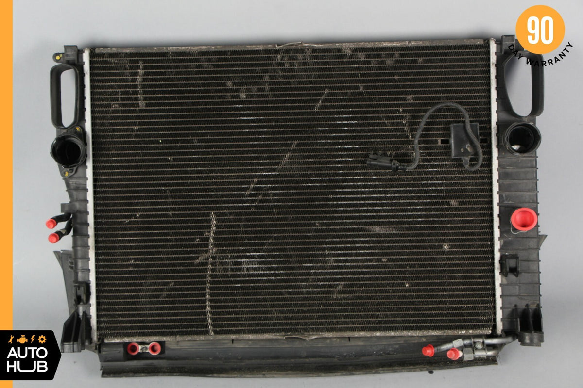 03-06 Mercedes W211 E500 CLS500 Cooling Radiator AC A/C Condenser Oil Cooler OEM - photo 6
