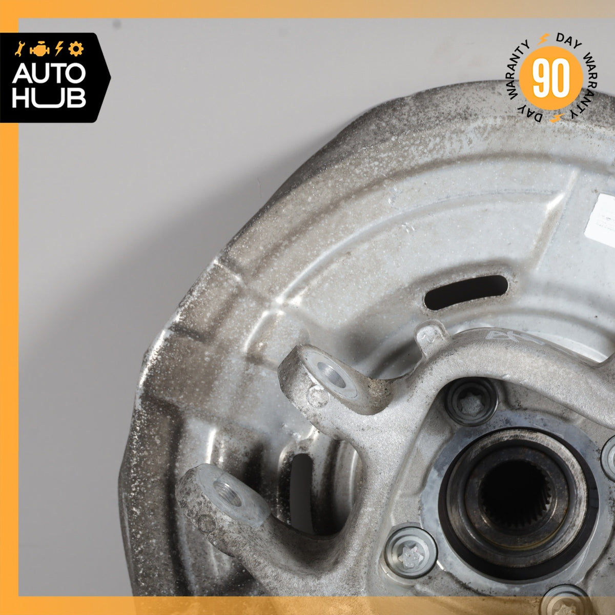 BMW F10 550i 535i Rear Right Passenger Side Spindle Knuckle Hub w/ Shield OEM - photo 9