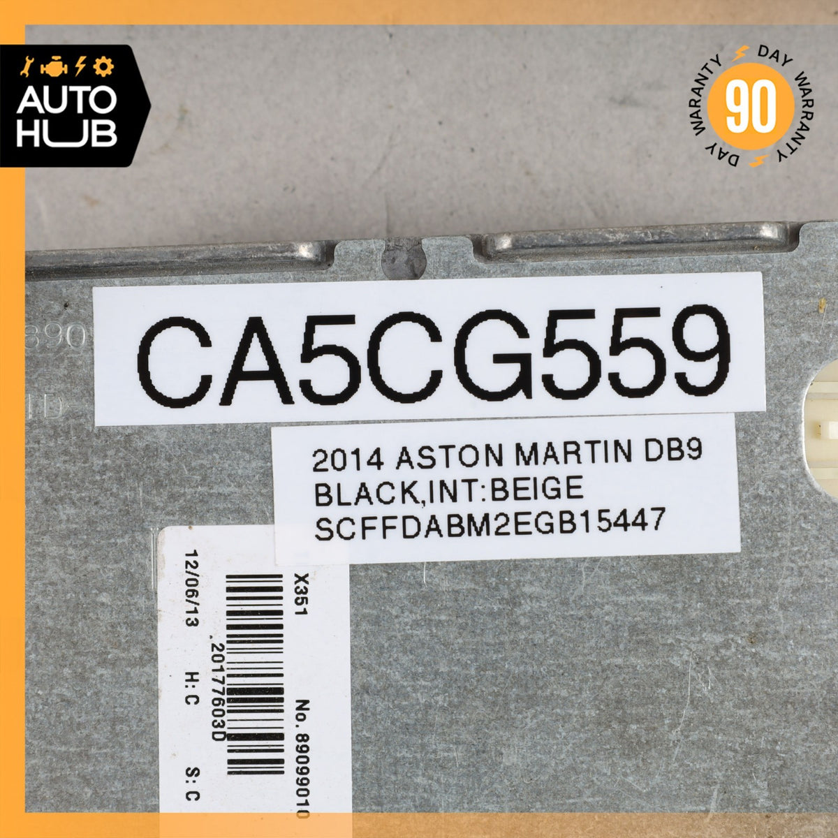 Aston Martin DB9 Xenon HID Headlight Ballast Module Unit 89099010 OEM - photo 7