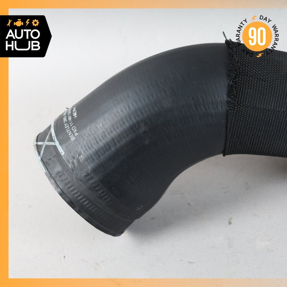 03-12 Bentley Continental GTC GT 6.0L W12 Left Side Intercooler Hose Pipe OEM - photo 6