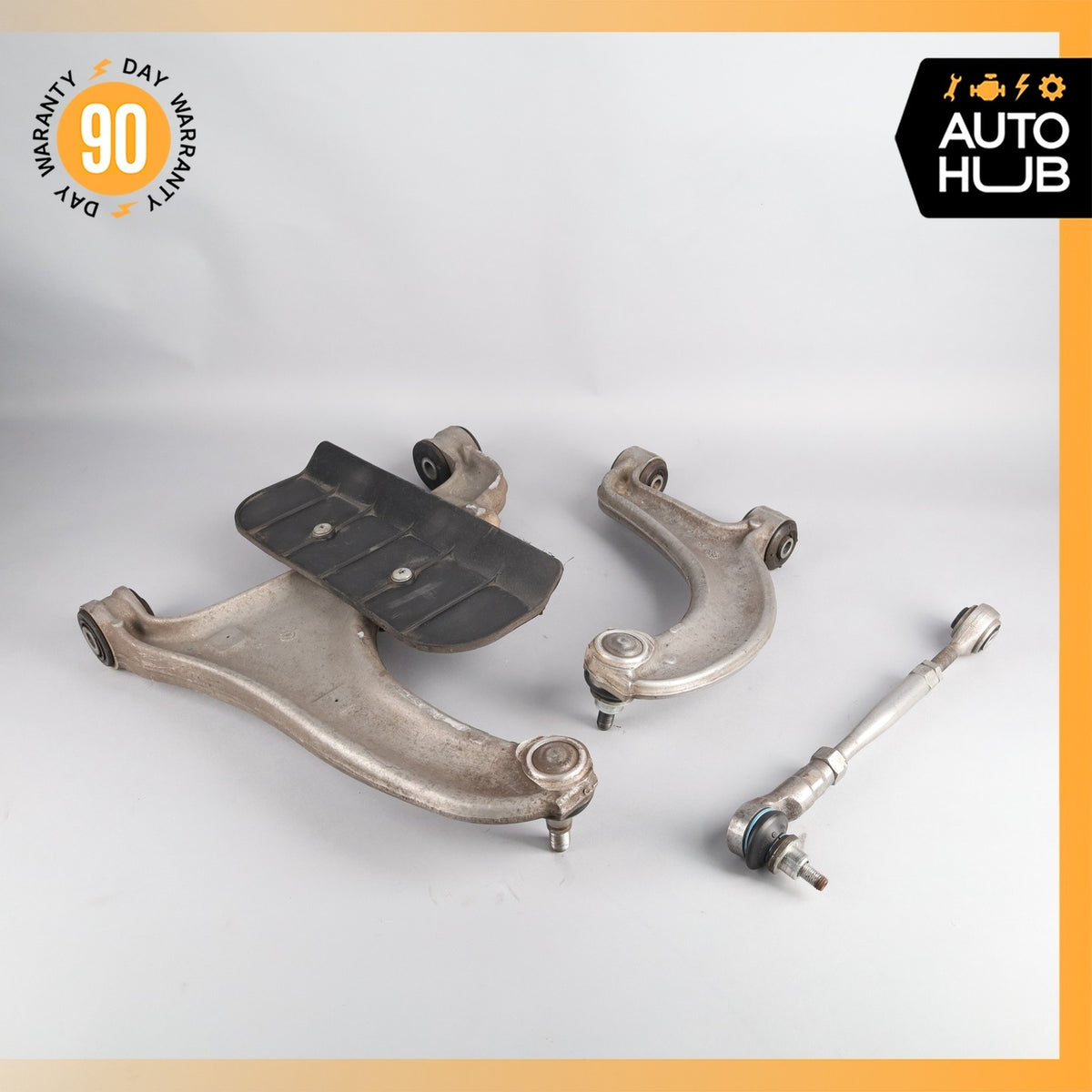 11-19 Maserati GranTurismo S M145 Rear Right Upper & Lower Control Arm Set OEM - photo 2