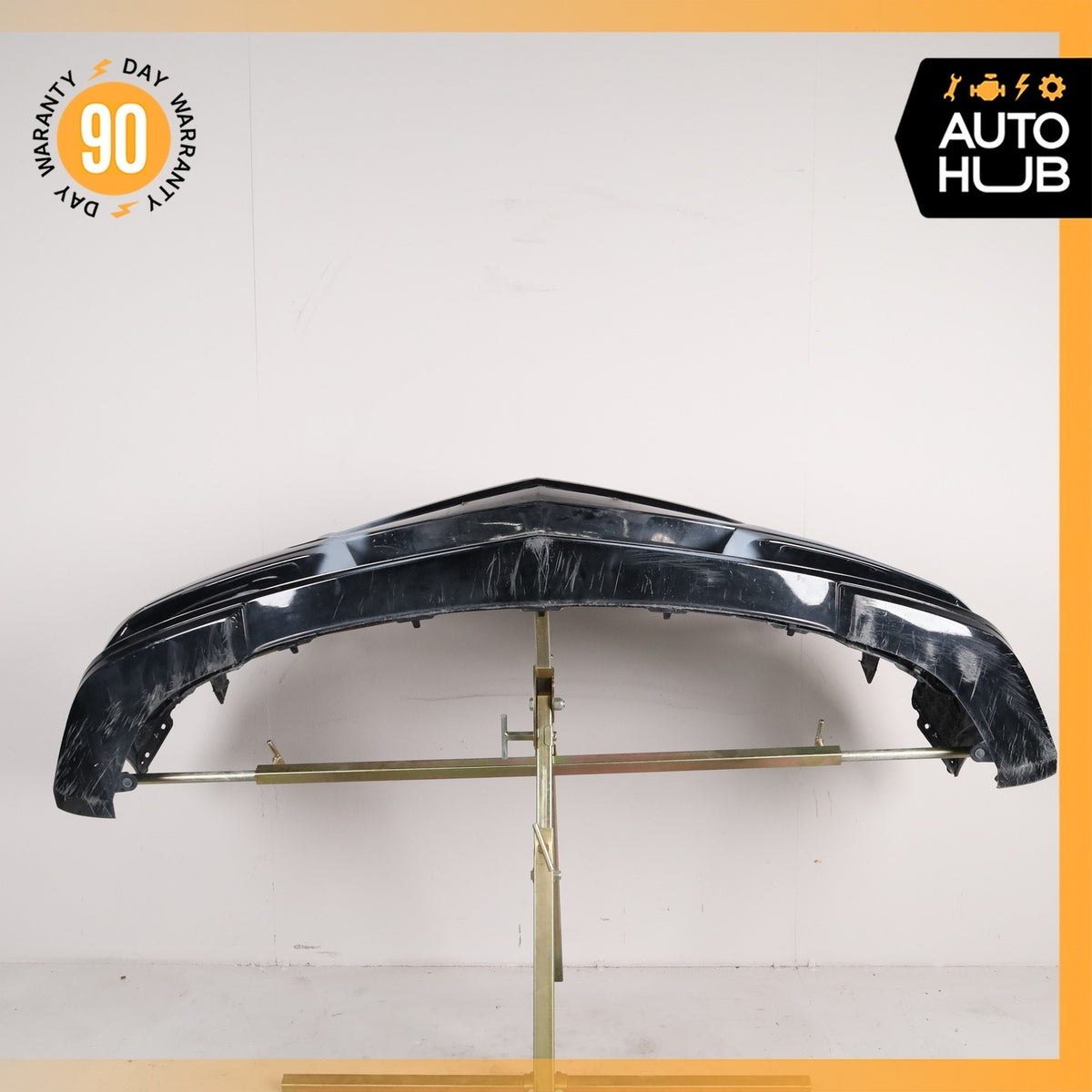 10-13 Mercedes W207 E350 E550 Base Front Bumper Cover Assembly Black OEM - photo 16