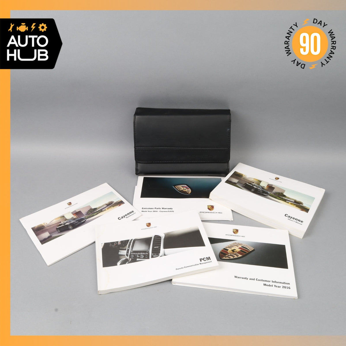 2016 Porsche Cayenne 958 S Operator's Owner's Manual Book Assembly OEM - photo 1
