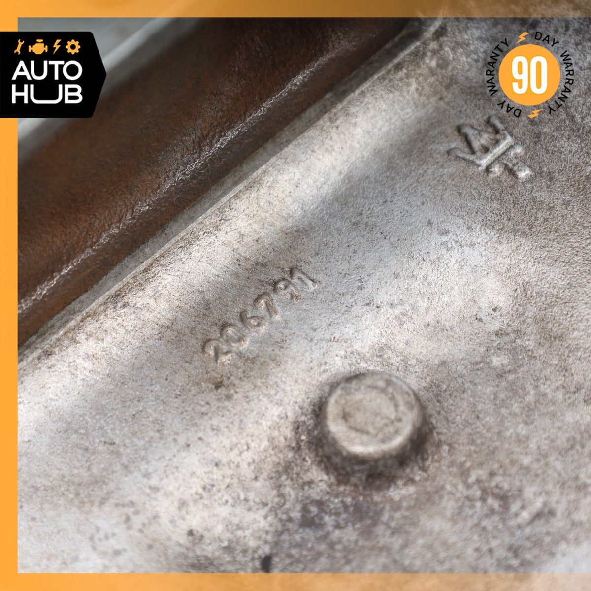 03-10 Maserati Quattroporte M139 Front Left Side Spindle Knuckle Hub OEM - photo 6