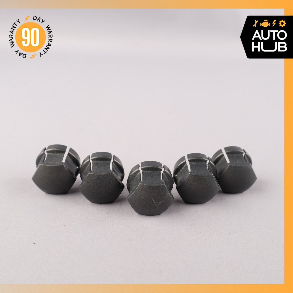 19-25 Volvo S60 Wheel Rim Lug Nut Bolt Cap Cover Set of 5 OEM 60k - photo 2
