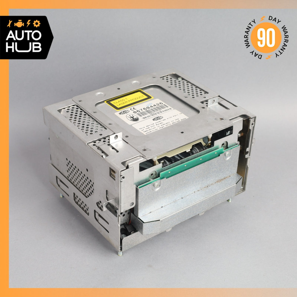 02-07 Maserati Spyder M138 4200 GT CC CD Audio Head Unit NIT Module OEM 61k - photo 2