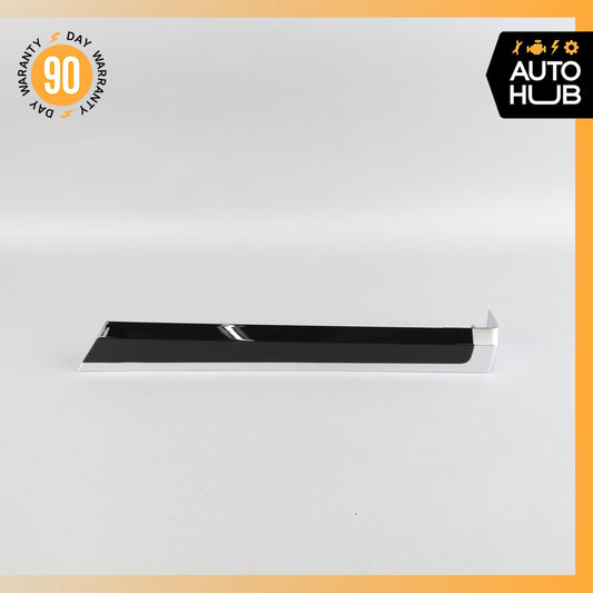 Porsche Cayenne 958 Rear Left Door Panel Trim Molding Piano Wood 7P5867419F OEM - photo 1