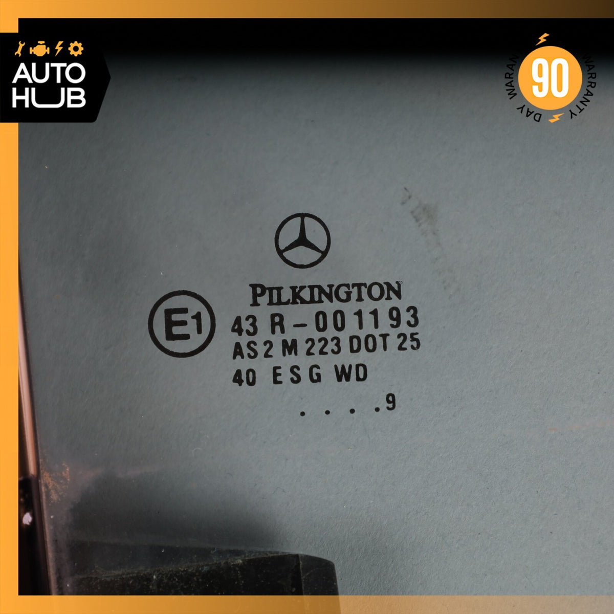 97-04 Mercedes R170 SLK230 SLK320 Rear Left Side Quarter Window Glass OEM - photo 11