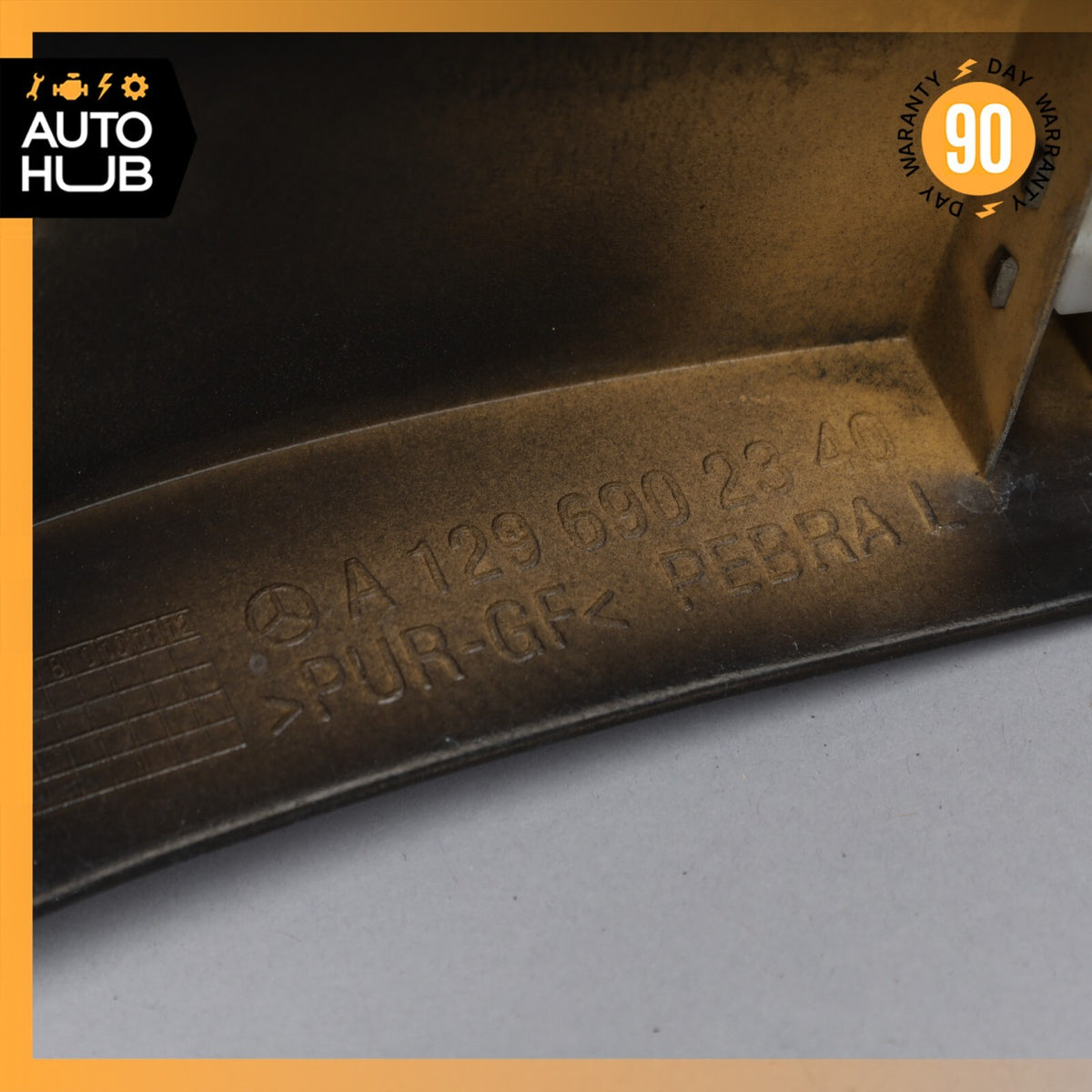 90-02 Mercedes R129 SL500 500SL Left Driver Side Quarter Panel Trim OEM - photo 11