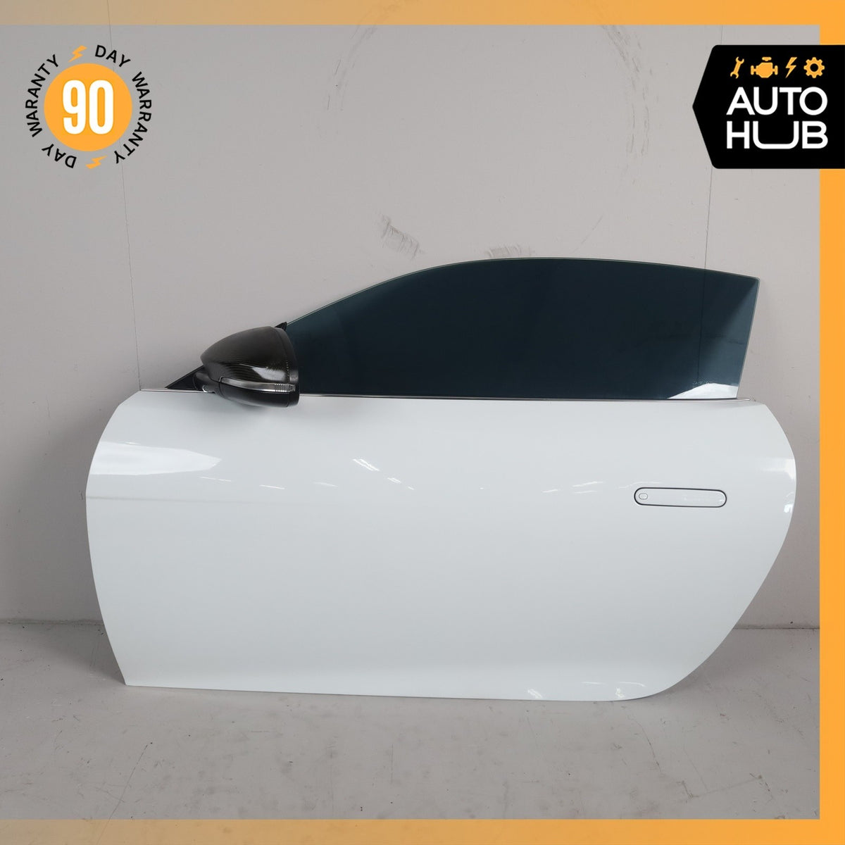 15-24 Jaguar X152 F-Type Coupe Left Driver Door Shell Panel w/ Side Mirror OEM - photo 1
