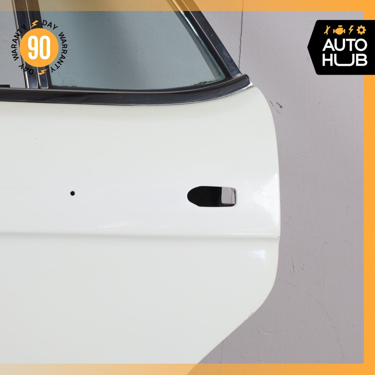 81-91 Rolls Royce Silver Spur Rear Left Side Door Shell White OEM 40k - photo 6