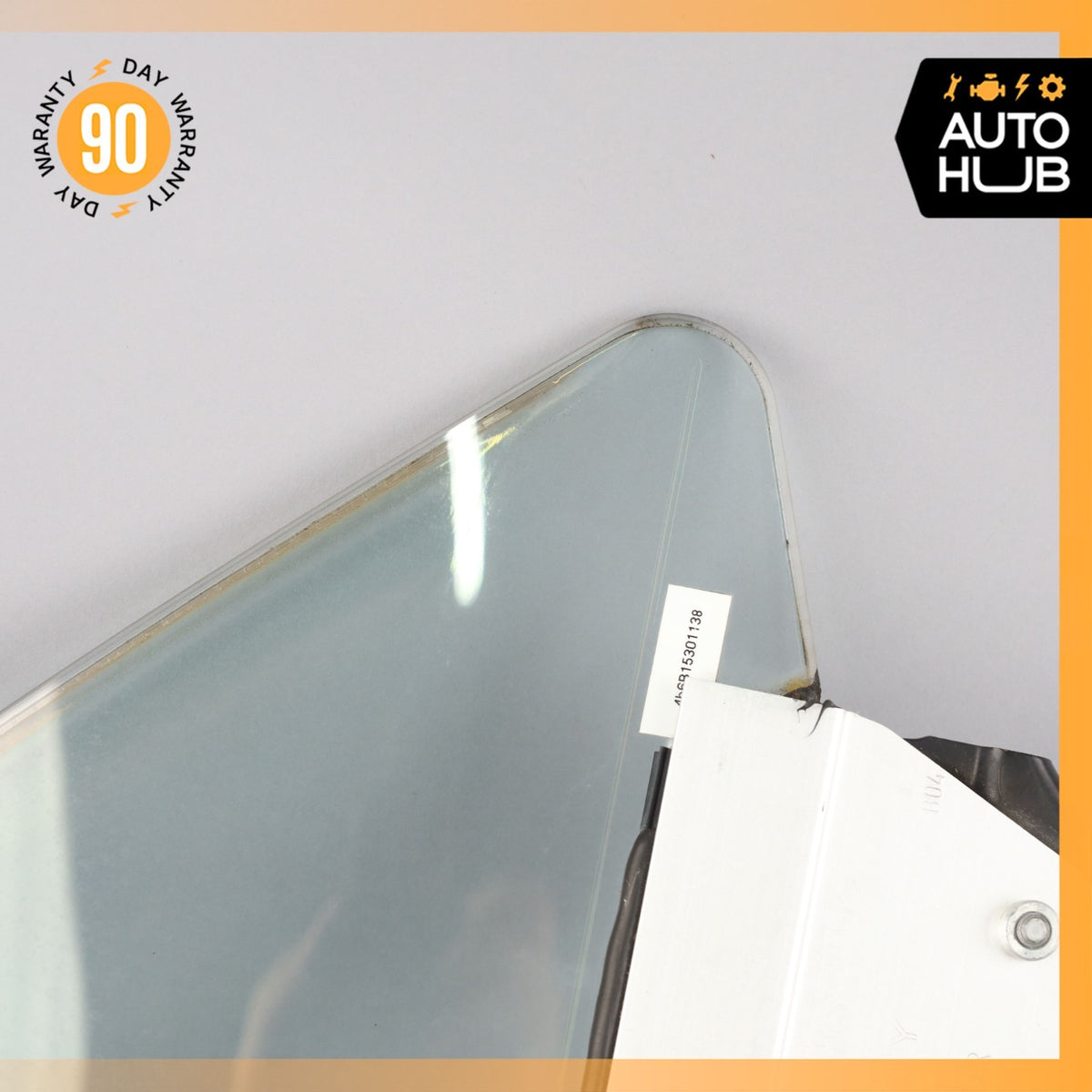 03-17 Bentley Continental GT Front Right Side Door Vent Window Glass OEM - photo 4