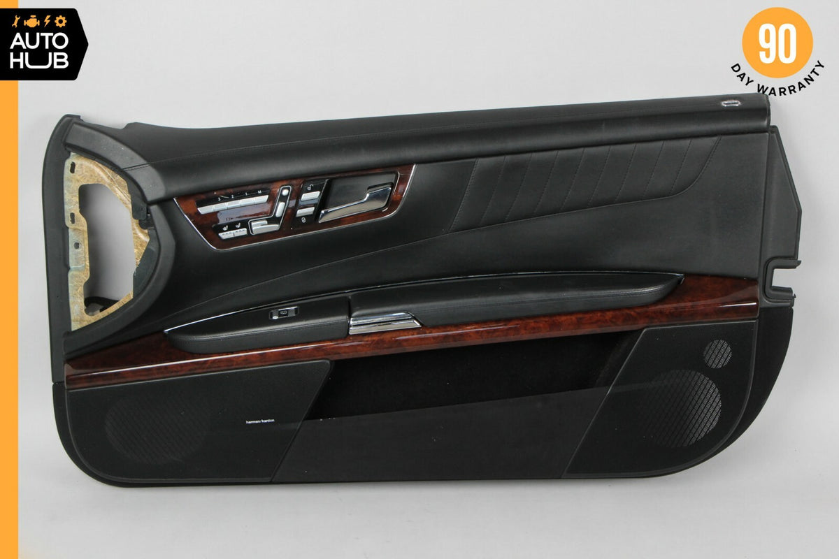 07-10 Mercedes W216 CL600 Front Right Passenger Side Door Panel Black OEM - photo 1