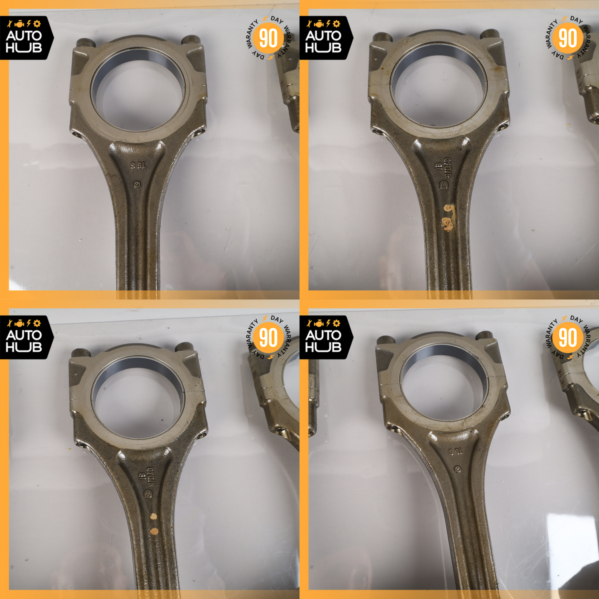 03-13 Bentley Continental GTC GT 6.0L Engine Motor Piston Connecting Rod Set 40k - photo 11
