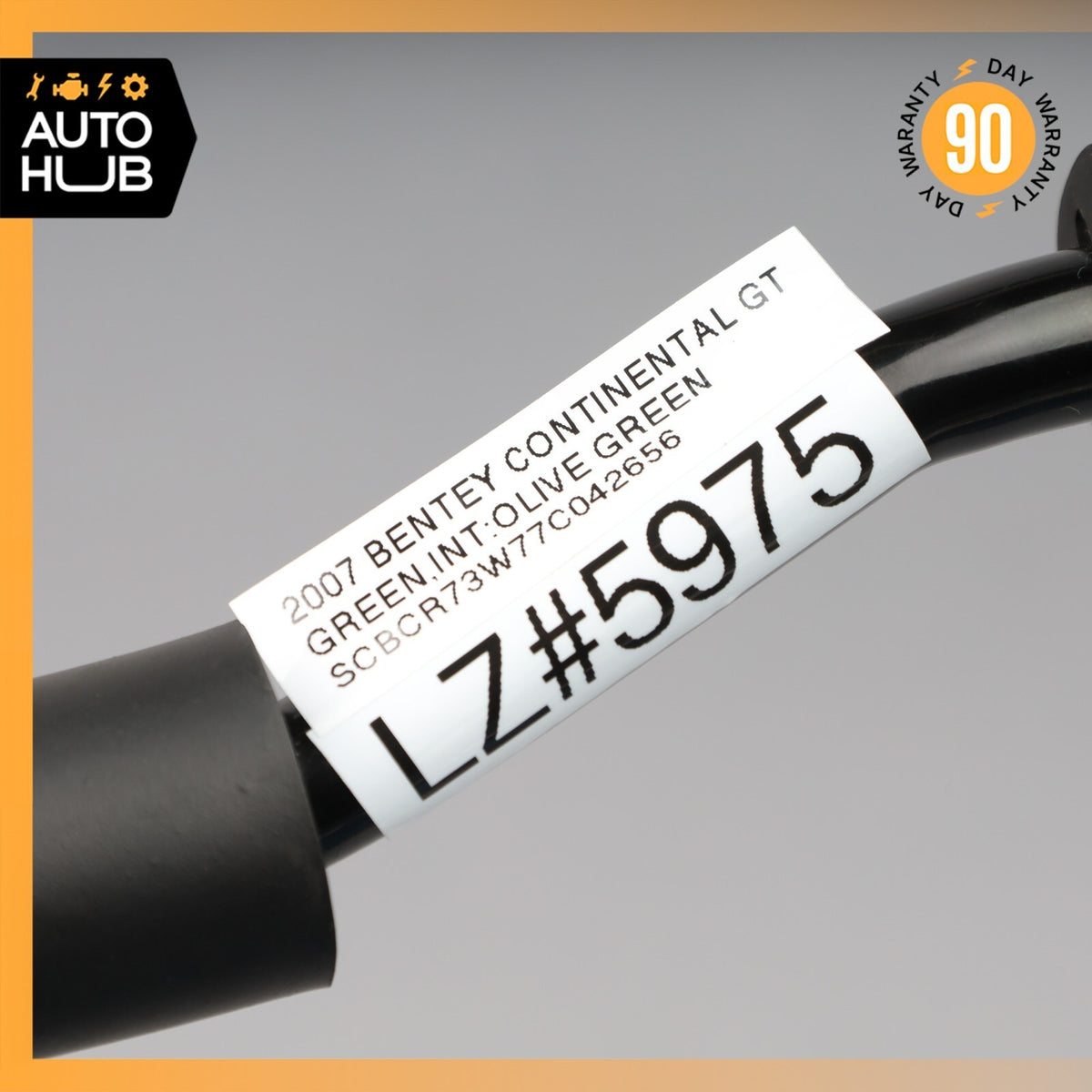 03-13 Bentley Continental GT GTC 6.0L W12 Left Transmission Oil Cooling Line OEM - photo 12