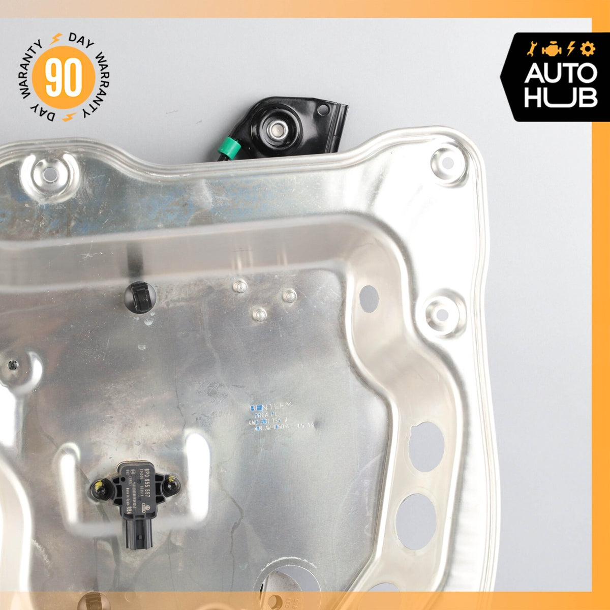 14-18 Bentley Flying Spur Front Right Door Window Regulator w/ Motor OEM 44k - photo 6
