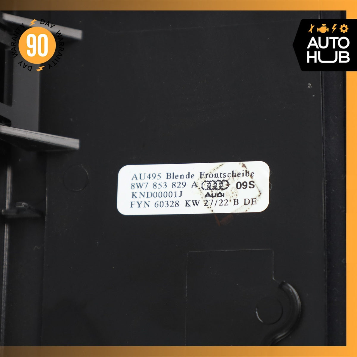 Audi B9 S5 Convertible Front Upper Windshield Cover Panel Molding 8W7853829A OEM - photo 13