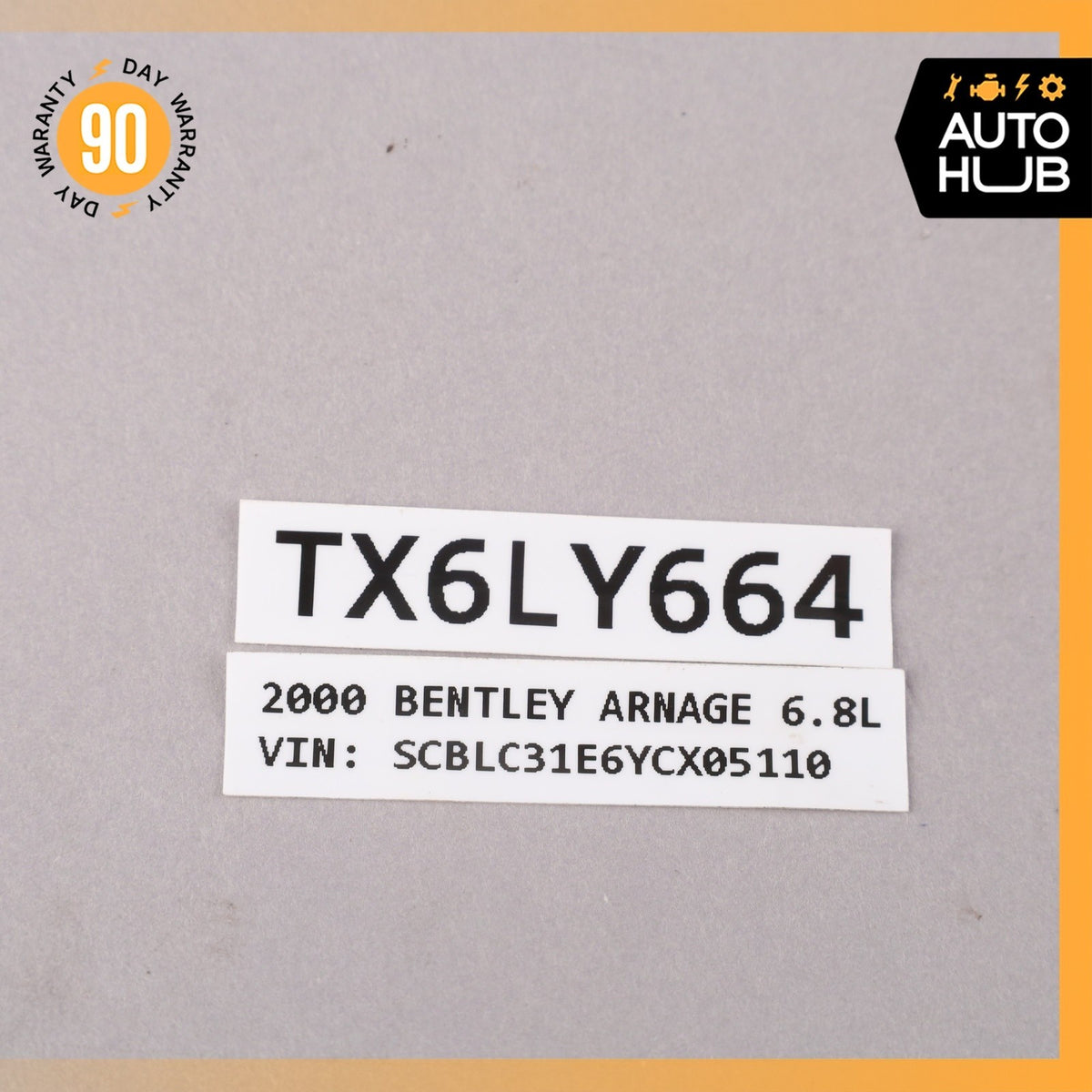 00-02 Bentley Arnage Engine Air Intake Plenum Chamber B Bank OEM 30k - photo 16