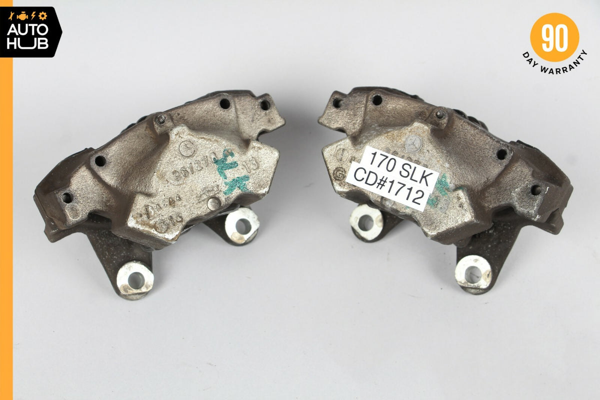 97-04 Mercedes R170 SLK230 SLK320 Rear Brake Calipers Left & Right Set OEM 49k - photo 1