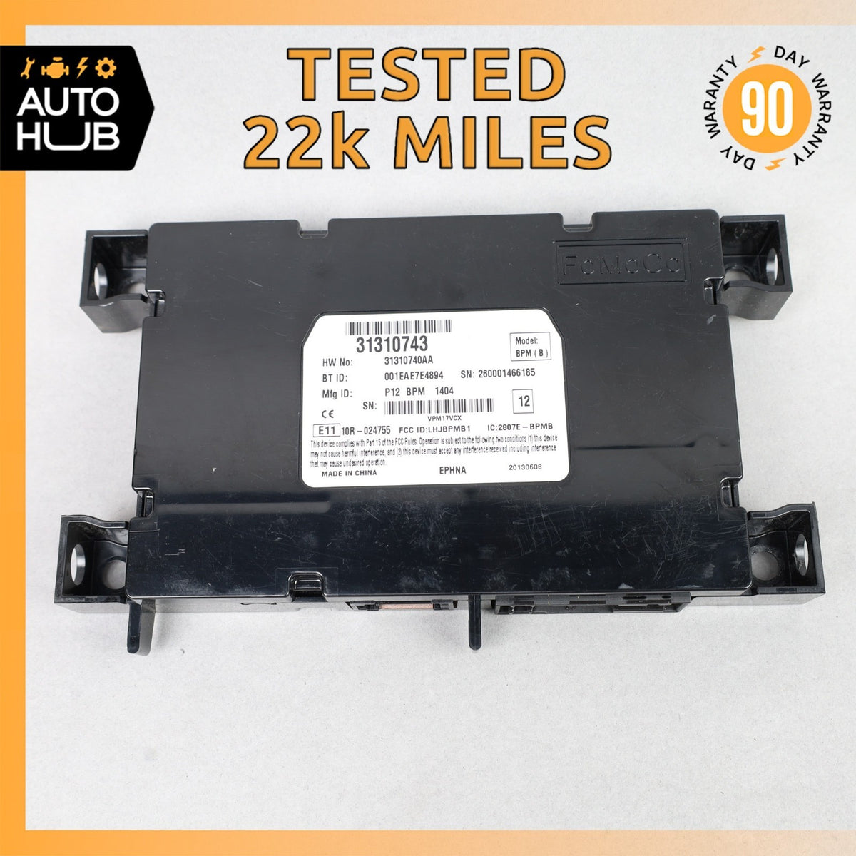 Aston Martin DB9 Rapide Bluetooth Communication Module Unit OEM - photo 1