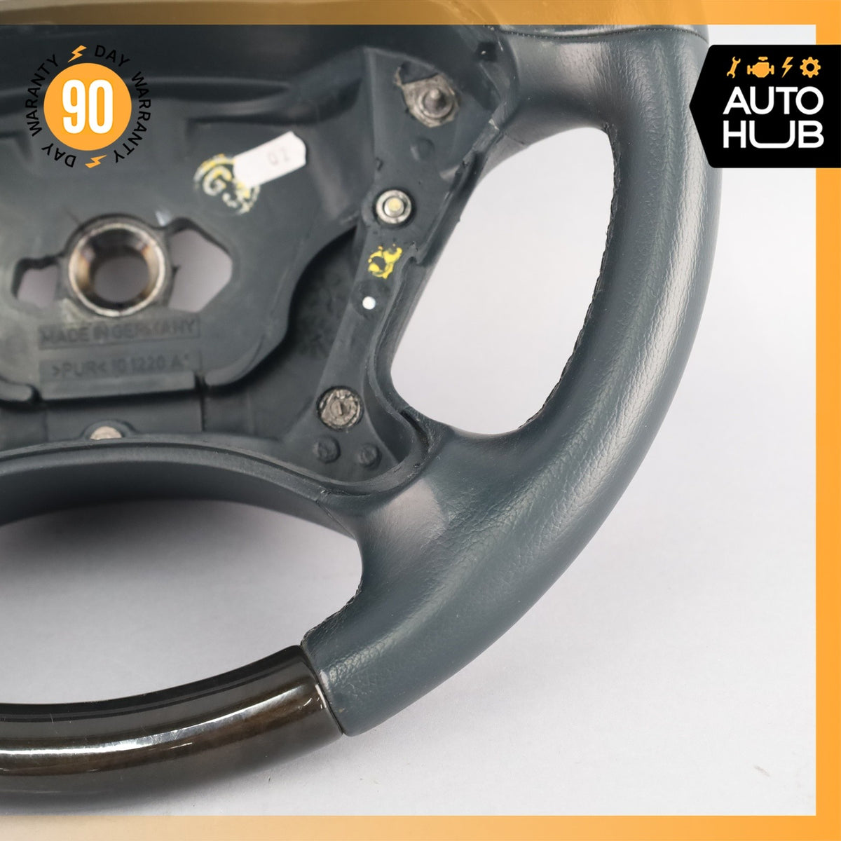 03-09 Mercedes R230 SL500 SL550 CLK350 Steering Wheel Blue 2304600803 OEM - photo 4