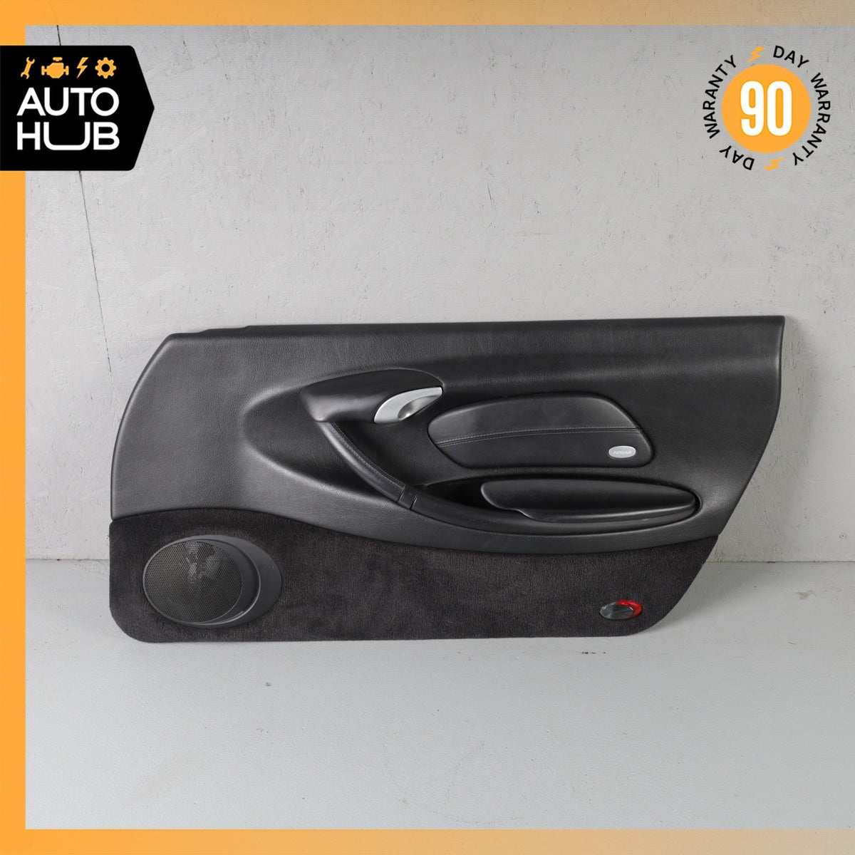 00-04 Porsche Boxster 986 Front Right Side Interior Door Panel Trim Black OEM - photo 1