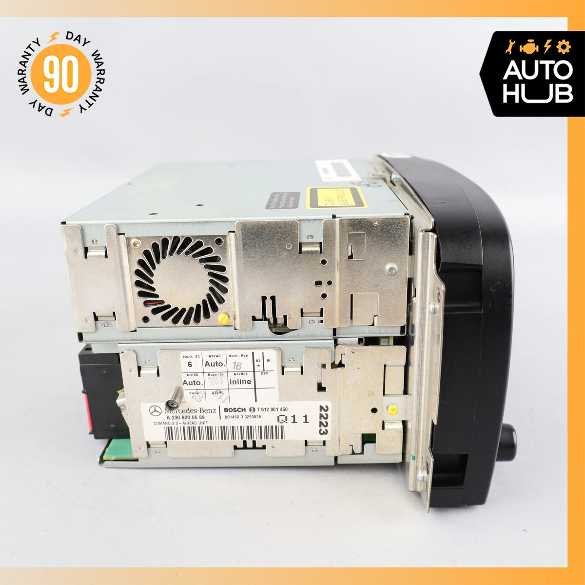 03-04 Mercedes R230 SL500 SL55 AMG Head Unit Radio Command Navigation OEM 83k - photo 9