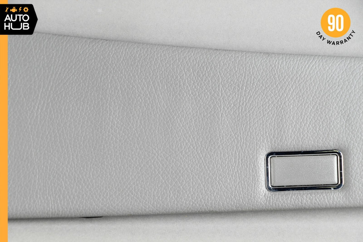 07-14 Mercedes W216 CL550 Center Console Right Side Molding Trim Cover Gray OEM - photo 4