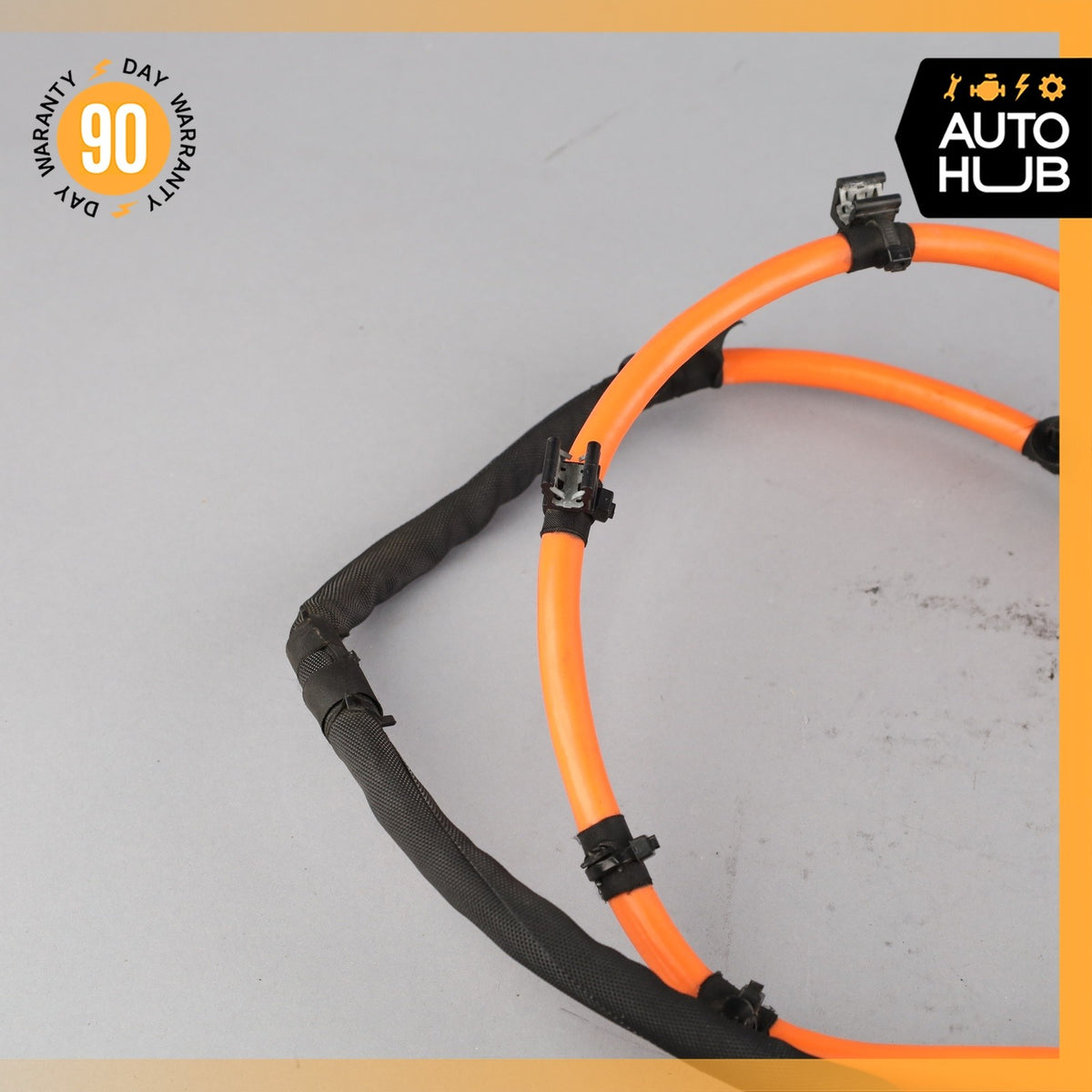 16-18 BMW F15 X5 Hybrid A/C AC Air Compressor Wire Wiring Cable 6800375 OEM - photo 10