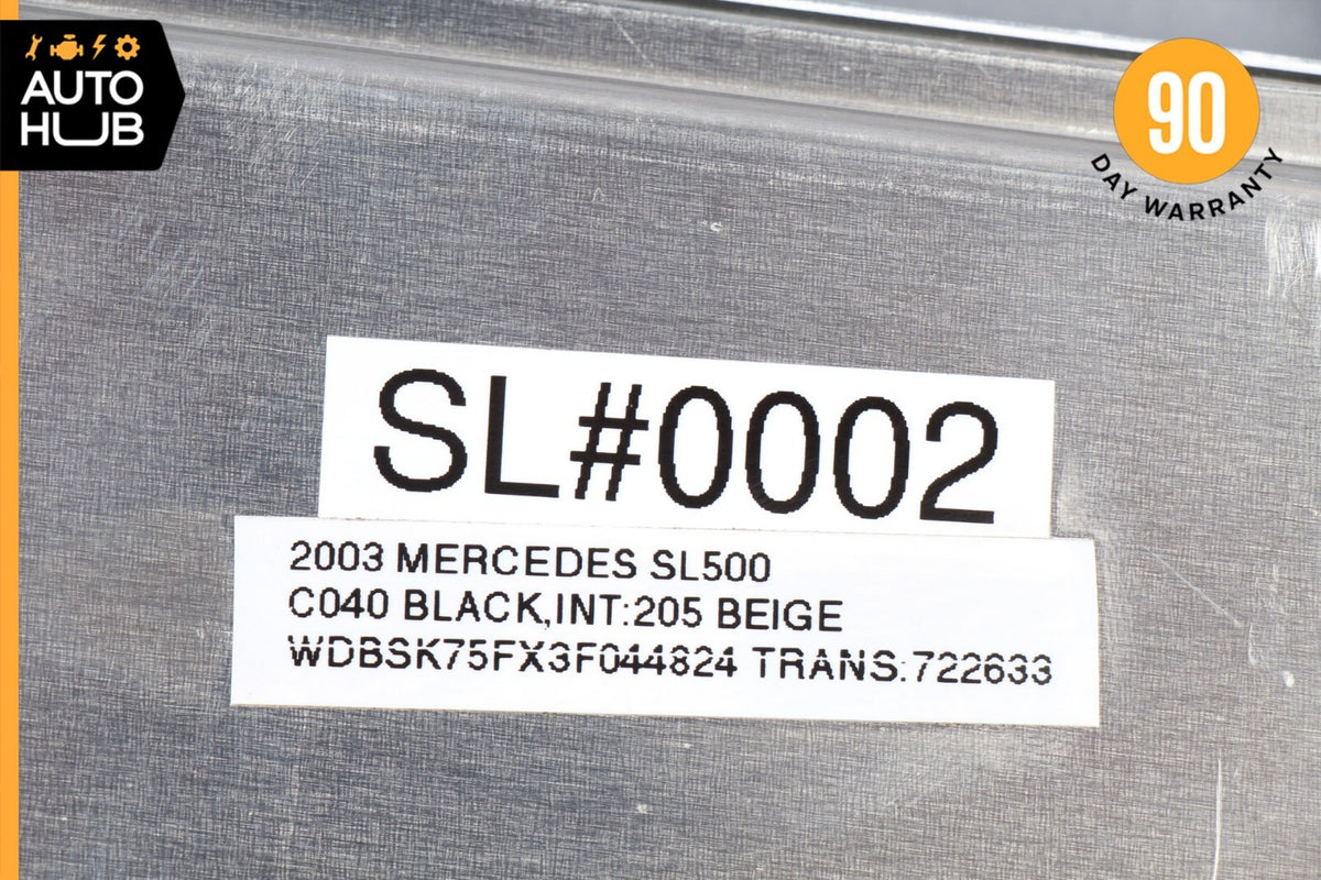 Mercede R230 SL500 ECU Engine Computer EIS Ignition Switch Key Shifter Set - photo 13