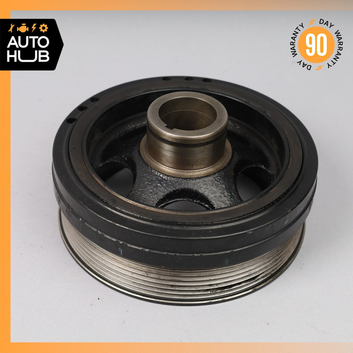 Mercedes W211 E320 BlueTec Diesel Engine Motor Crankshaft Vibration Damper OEM - photo 6