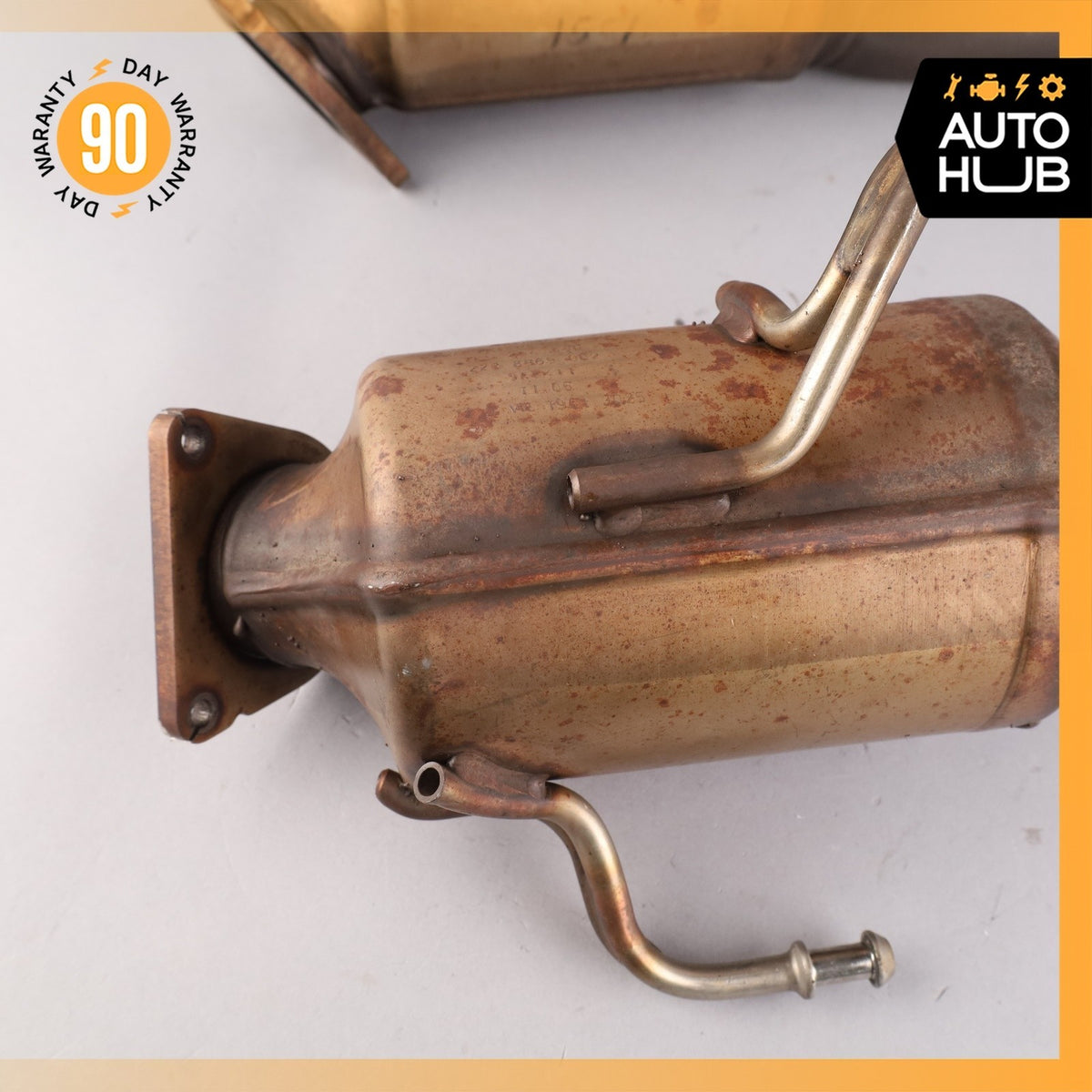 Porsche Cayenne 955 Turbo Rear Engine Exhaust Downpipe Left & Right Side Set OEM - photo 17