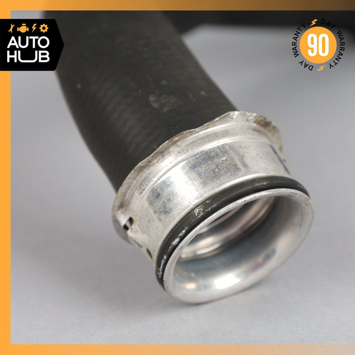 08-11 Mercedes W164 ML550 Radiator Overflow Coolant Hose Pipe 1645010682 OEM - photo 2