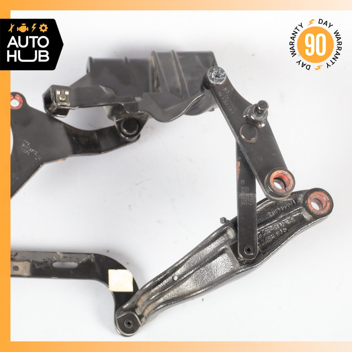 04-09 Cadillac XLR Left Side Convertible Decklid Hinge Bracket Linkage OEM 88k - photo 9