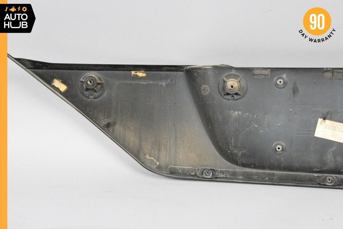 03-12 Mercedes R230 SL500 SL550 SL55 AMG Trunk Lid License Plate Holder OEM - photo 11