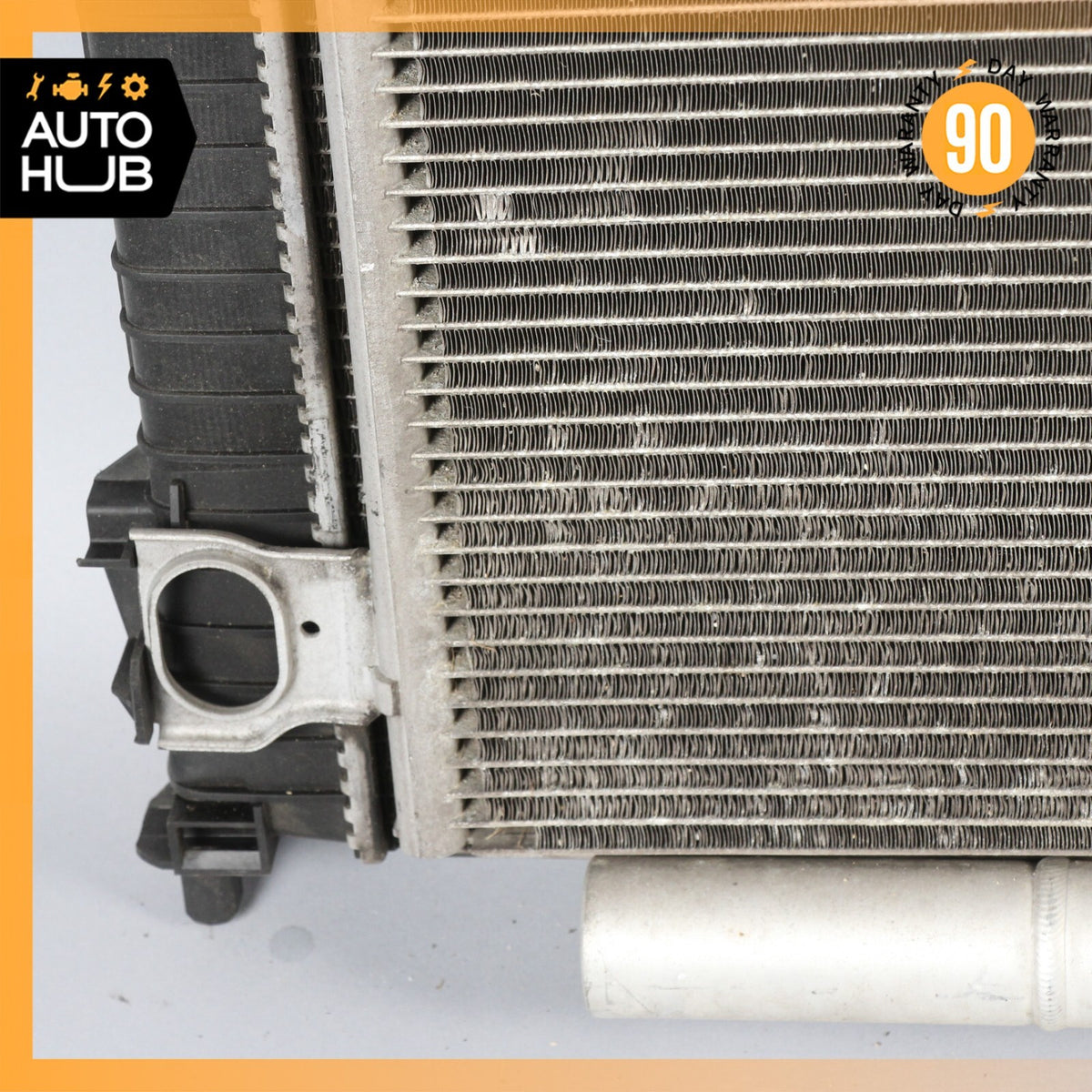 06-07 Mercedes W209 CLK350 C350 Engine Cooling Radiator AC A/C Condenser OEM - photo 8