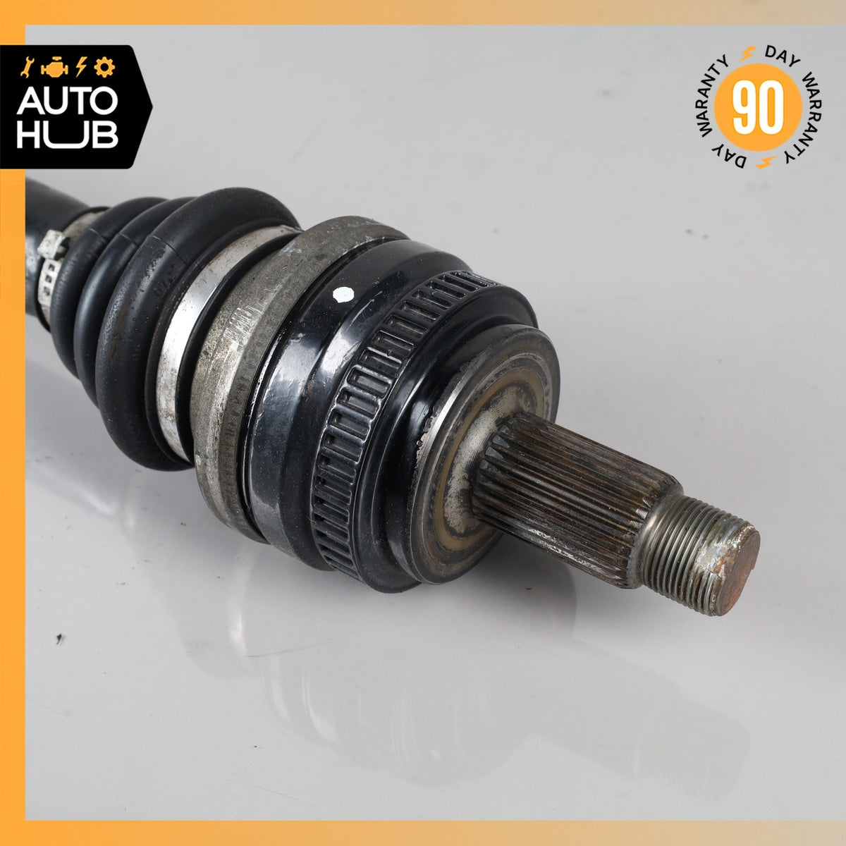 BMW E90 328i 135i Rear Right Side CV Axle Output Half Shaft 7537716 OEM 67k - photo 9